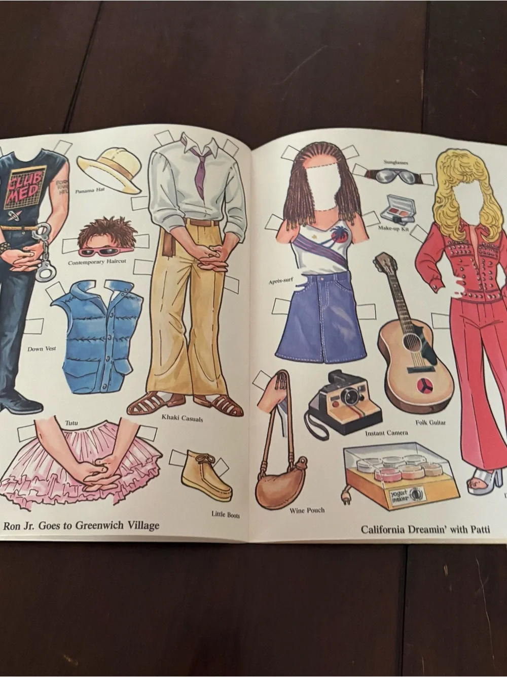 Vintage 1981 First Family Paper Doll Book Uncut Pristine Condition